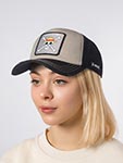 Бейсболка CAPSLAB арт. CL/OP6/1/PCT/STR One Piece Skull (светло-серый / черный)